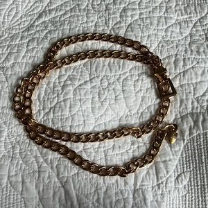 Shein Gold Chain Belt